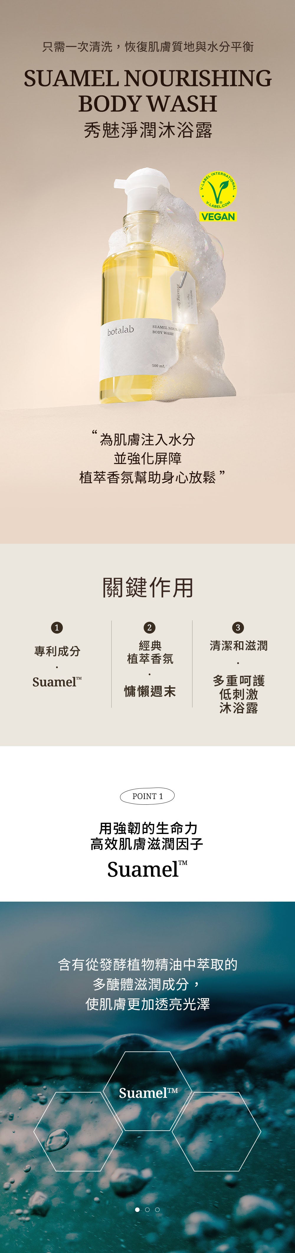 botalab 秀魅沐浴露