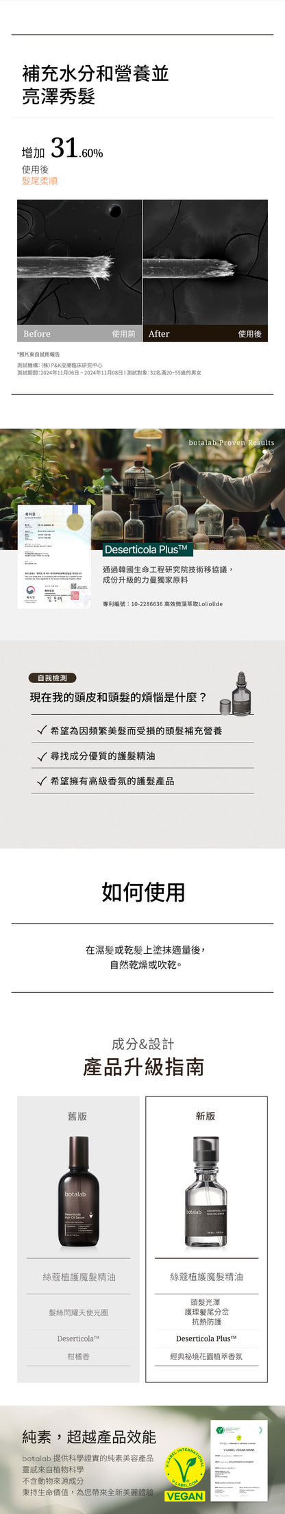 botalab 絲蔻植護髮精油