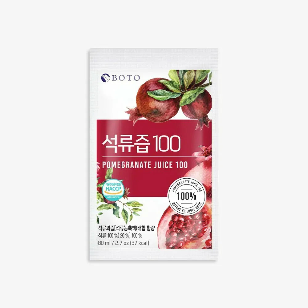 Boto 濃縮紅石榴汁 80ml x 100包