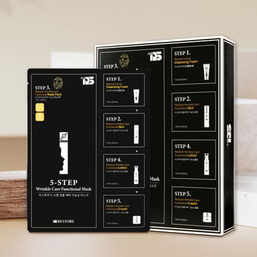 RESTORE 5步抗皺功效面膜